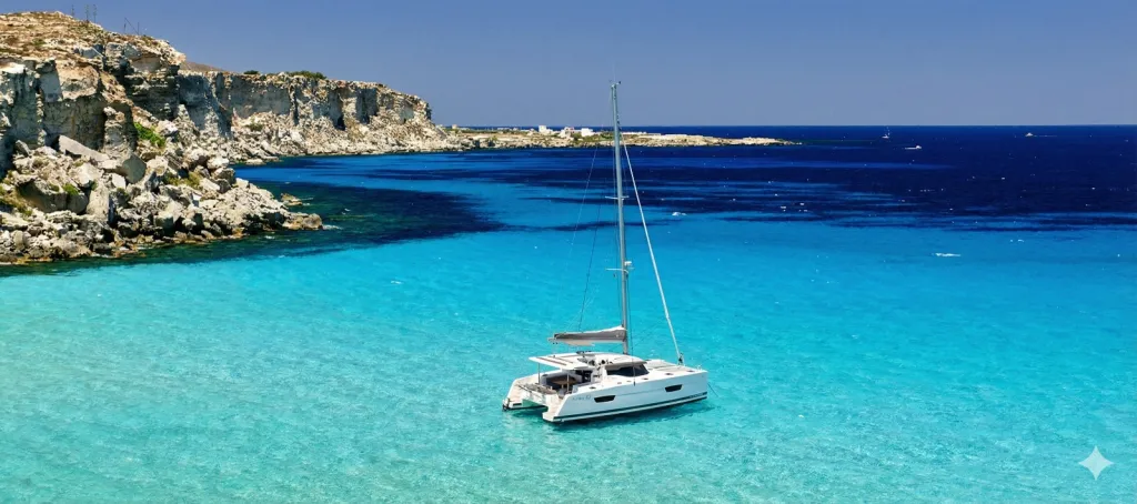 Full-Day Private Catamaran Experience with Lunch & Aperitivo
