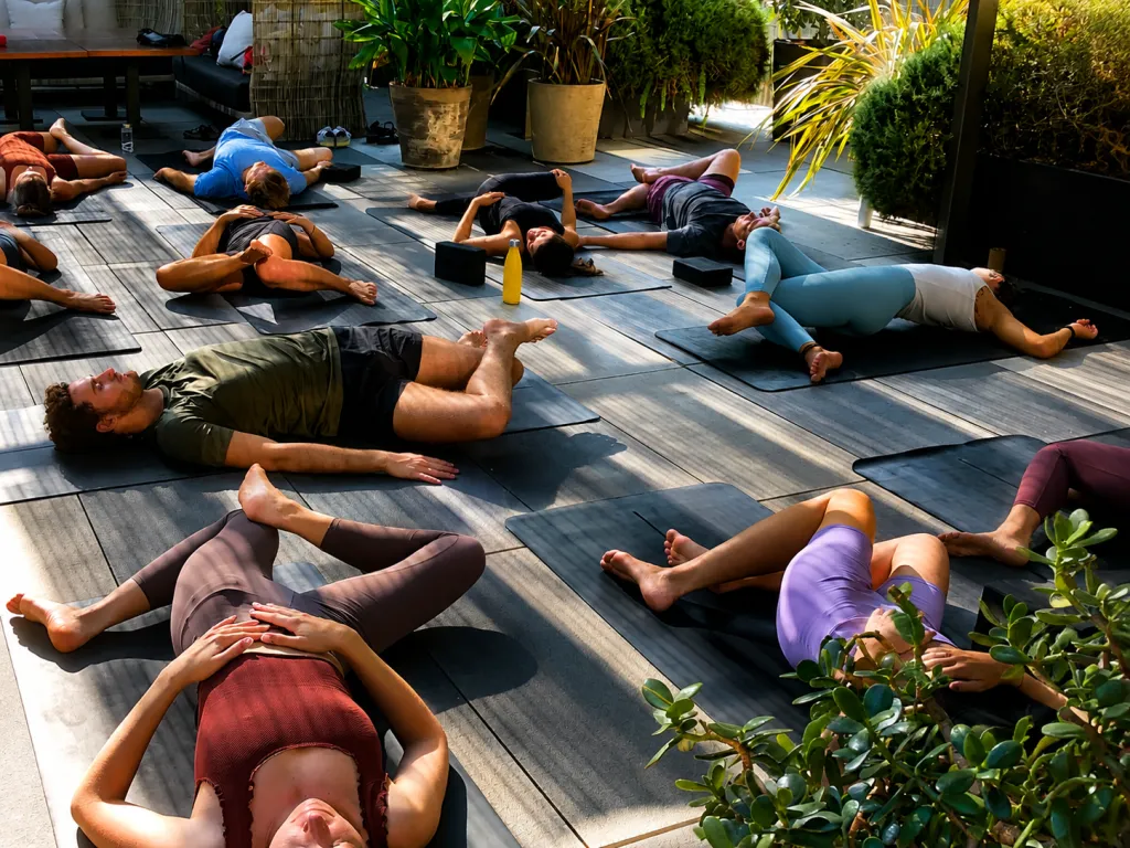 Outdoor Yoga Class