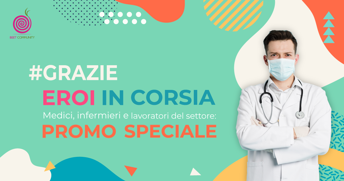 una promozione per i professionisti sanitari, medici, infermieri, farmacisiti 