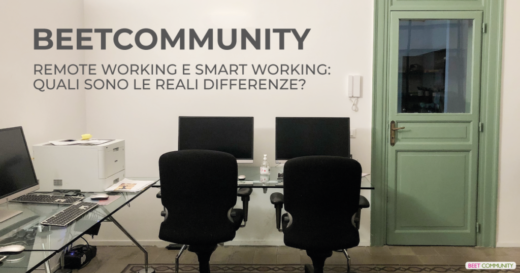 Remote working e smart working: quali sono le reali differenze?