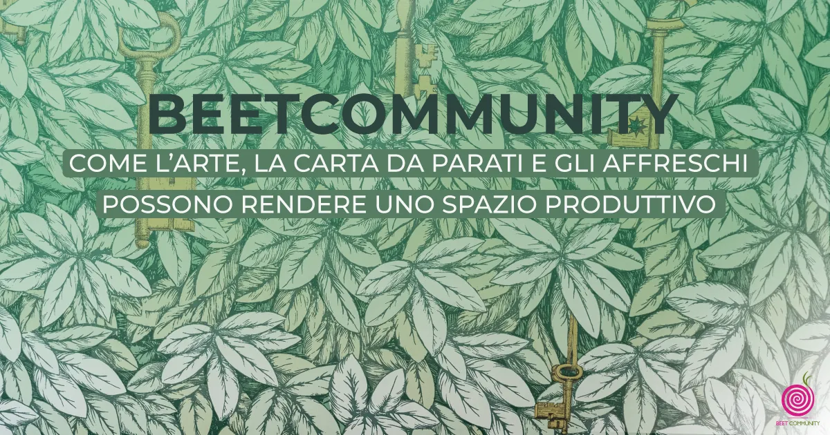 Come rendere uno spazio di lavoro produttivo grazie a arte, carta da parati e affreschi