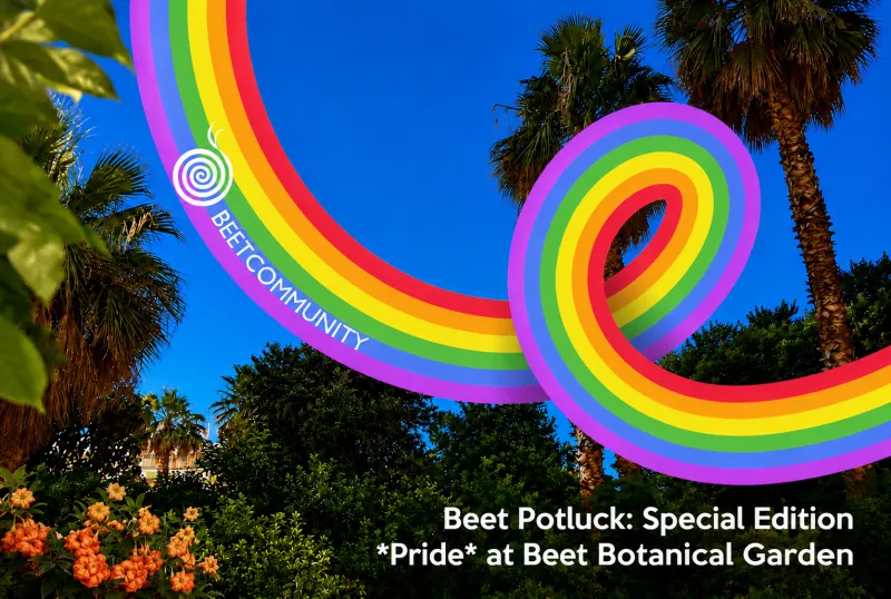Special Edition *Pride* Beet Potluck at Beet Botanical Gardens 🌈